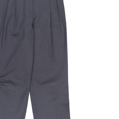FRANKIE SHOP Womens Bea Suit Pants Grey Pleated Wide Leg Size XS RRP 195 — View 9