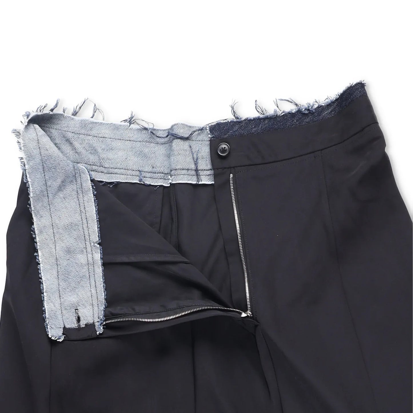 OUR LEGACY Womens A Line Skirt Black Cotton Blend Lightweight Casual RRP 325 — View 5
