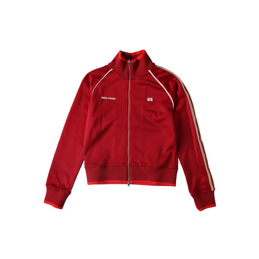WALES BONNER Womens Shine Track Top Red High Neck Long Sleeve Size S RRP 645 — View 2
