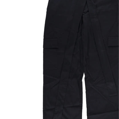 JADE CROPPER Womens Wrap Belt Cargo Trousers Black High Rise Wide Leg XS RRP 575 — View 3