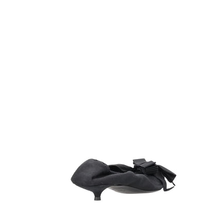 BALENCIAGA Womens Louis XV Pump 25 Black Leather Flats Satin Bow UK 7 RRP 682 — View 6