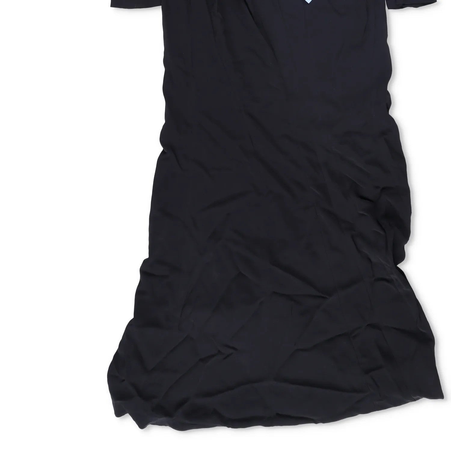 MUGLER Women Long Gown Dress Crew Neck Long Sleeve Black Size 42 RRP 2250 — View 9