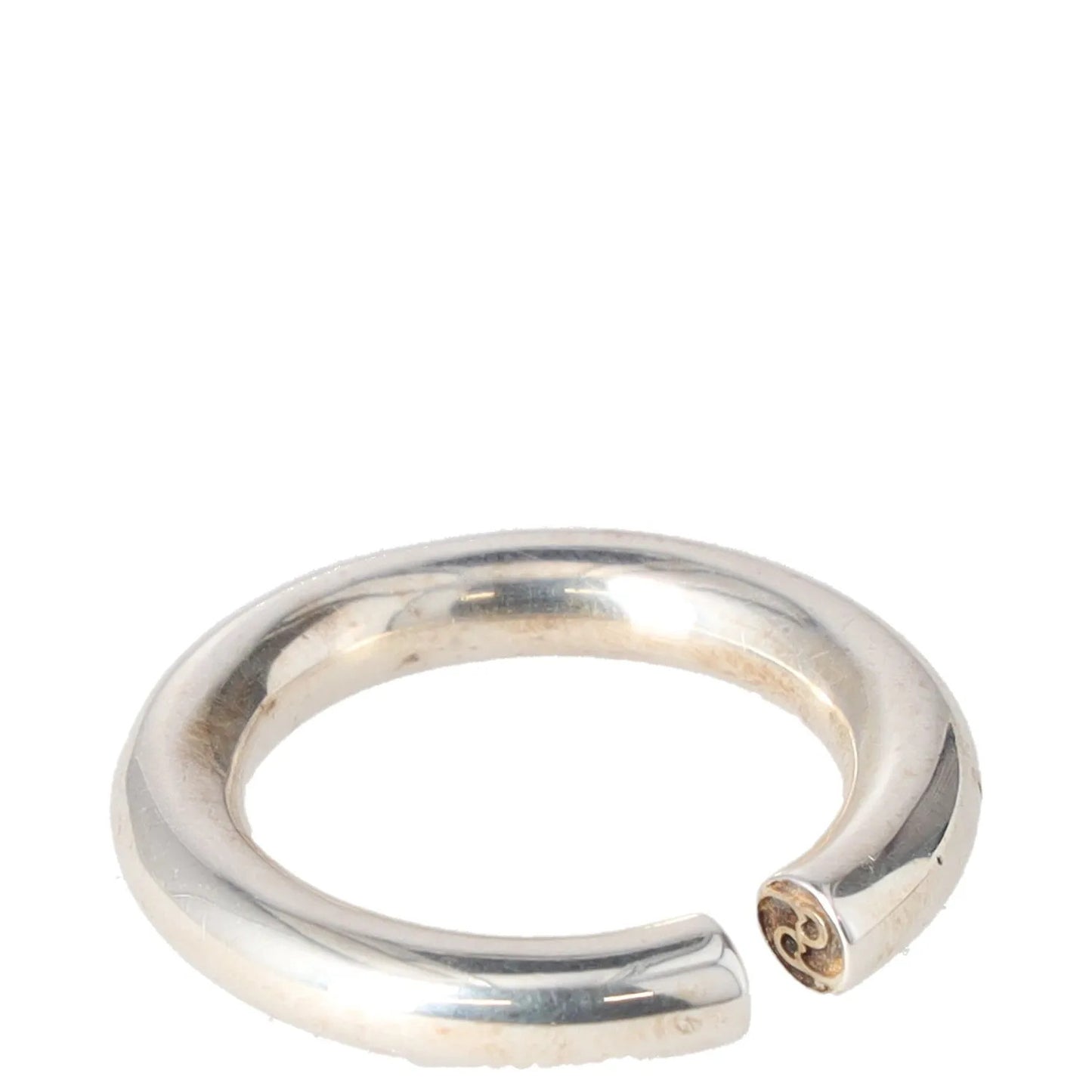 ALL BLUES Womens Ring Gold Sterling Silver Ring Gold Finish Size 58 RRP 150 — View 2