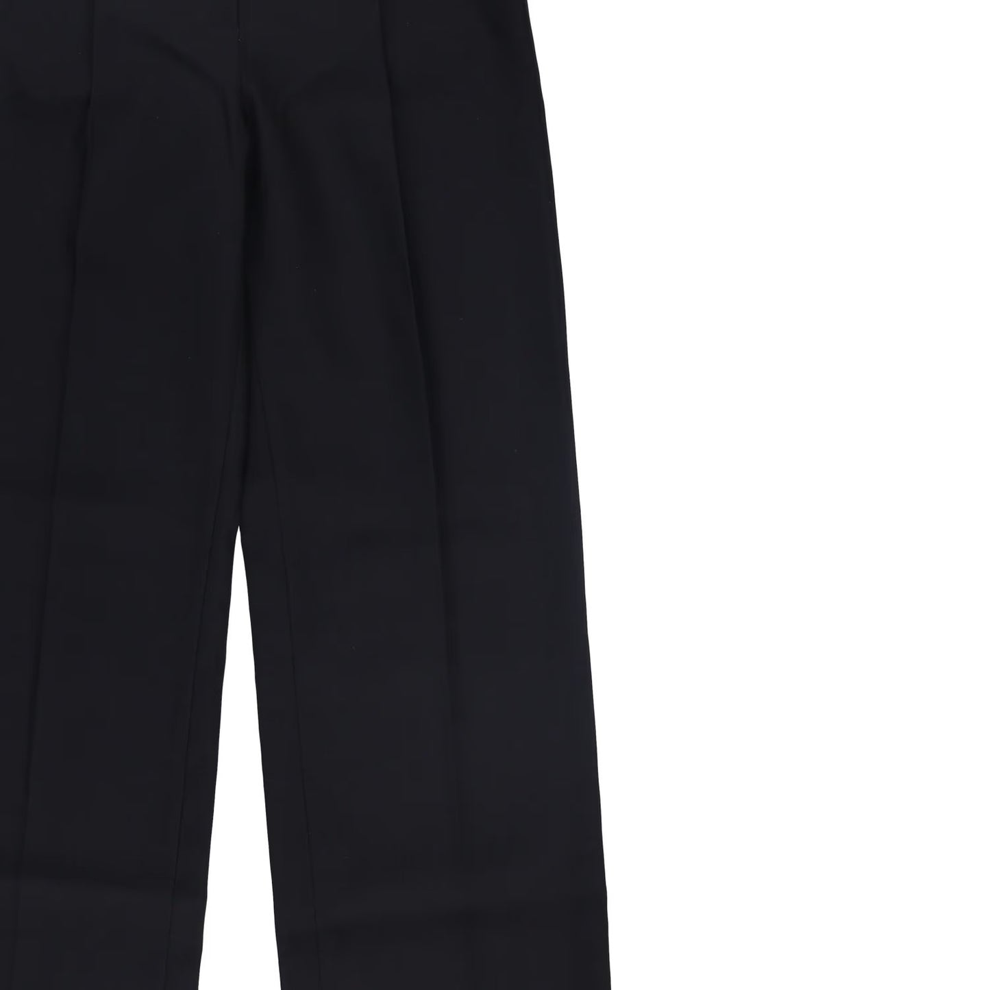 ALEXANDER WANG Womens High Waisted Pleated Trouser Logo Elastic Black 2 RRP 595 — View 7