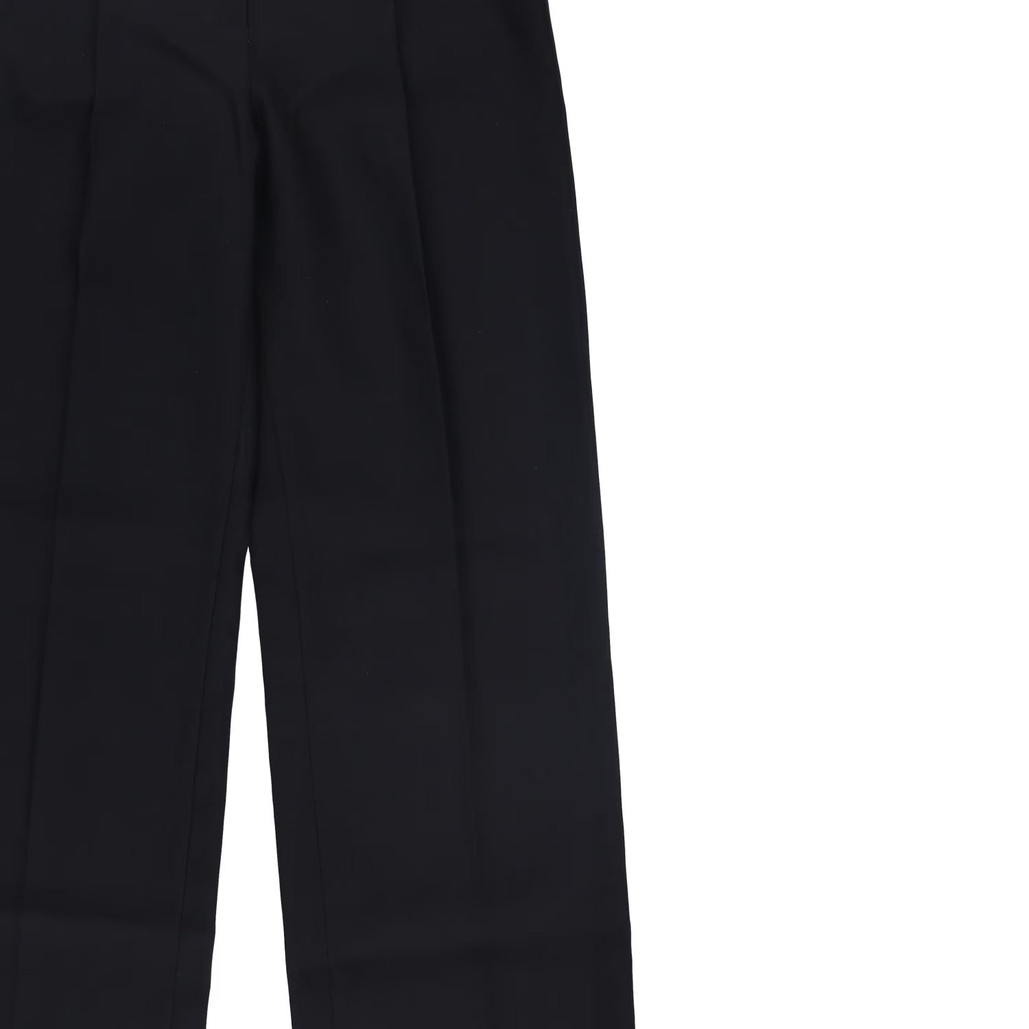 ALEXANDER WANG Womens High Waisted Pleated Trouser Logo Elastic Black 2 RRP 595 — View 7