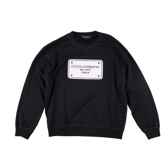 DOLCE & GABBANA Mens Sweatshirt Hu7Du+Taglio Laser+ Ricamo Black 54 RRP 720 — View 2