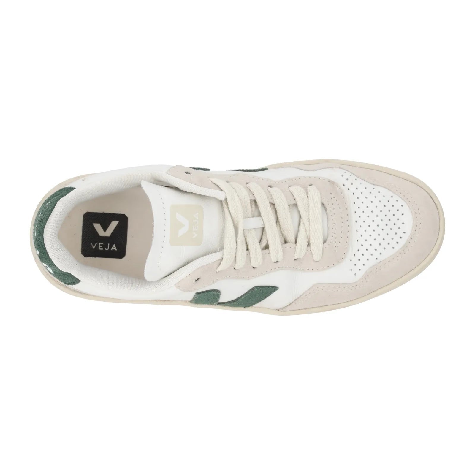 VEJA Womens V 90 Retor Leather Low Top Sneaker White Eco Friendly UK 4 RRP 146 — View 7