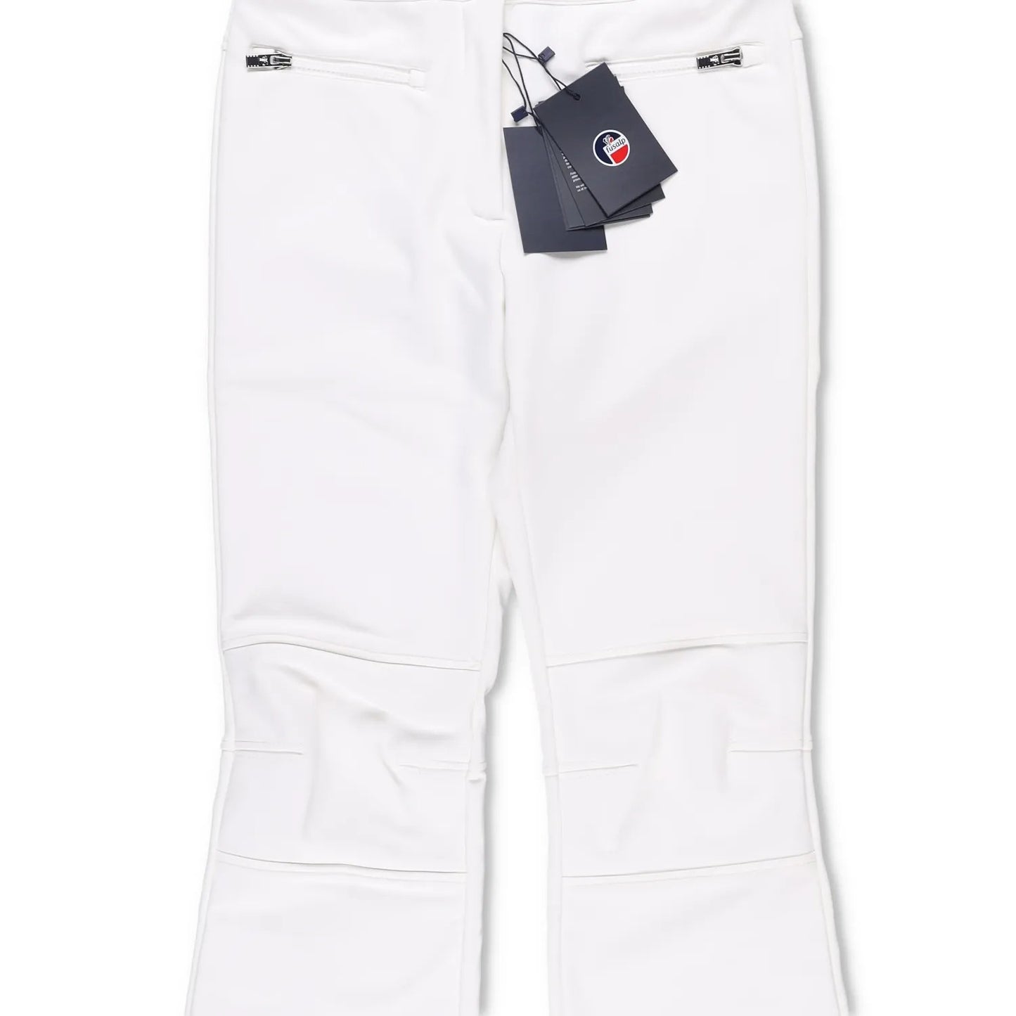 FUSALP Womens Diana Ski Salopettes Slim Fit Stiched Knees White Size 38 RRP 380 — View 7