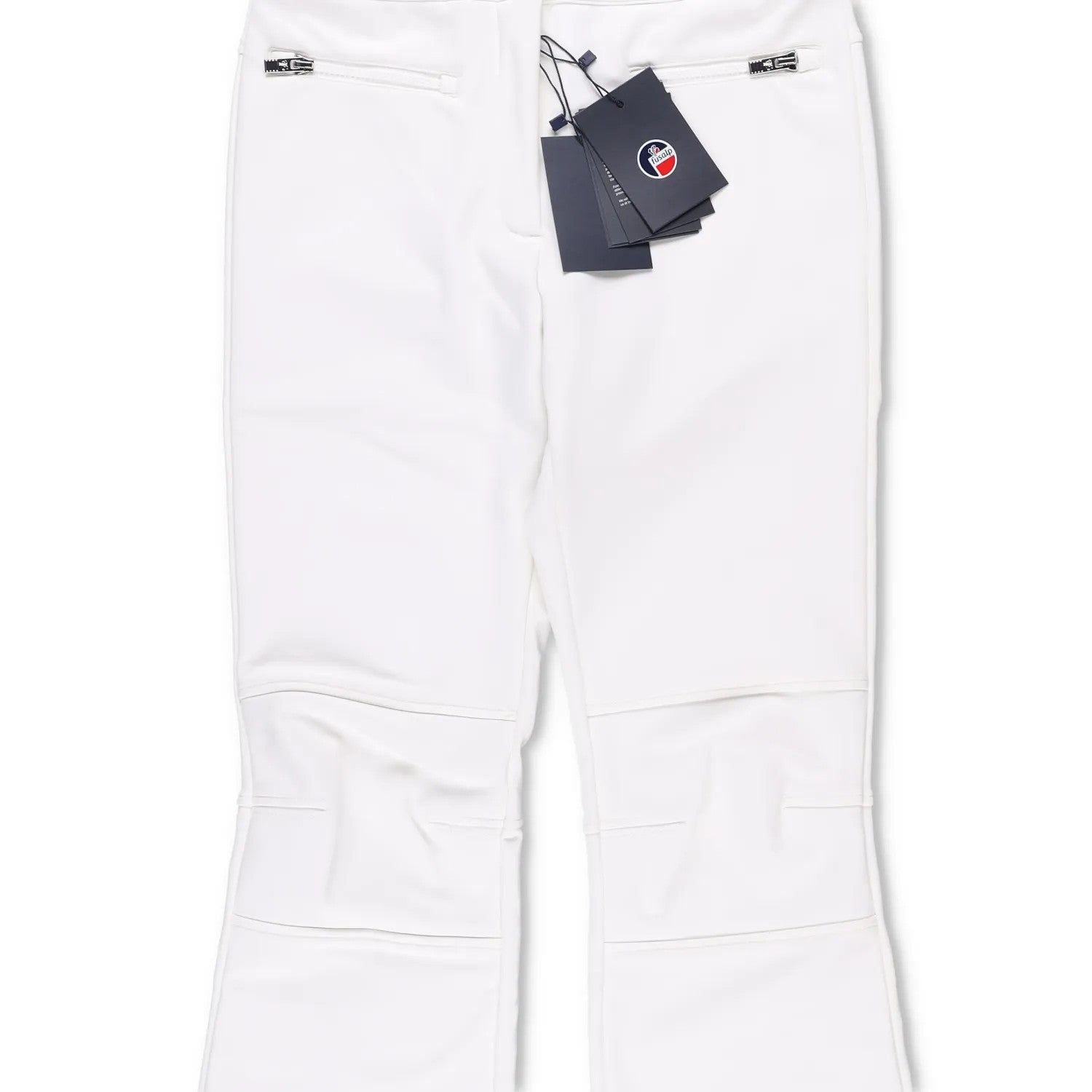 FUSALP Womens Diana Ski Salopettes Slim Fit Stiched Knees White Size 38 RRP 380 — View 7