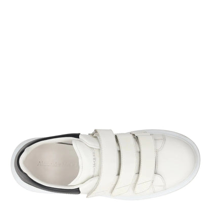 ALEXANDER MCQUEEN Mens White Black Leather Strappy Chunky UK 6 RRP 470 — View 7