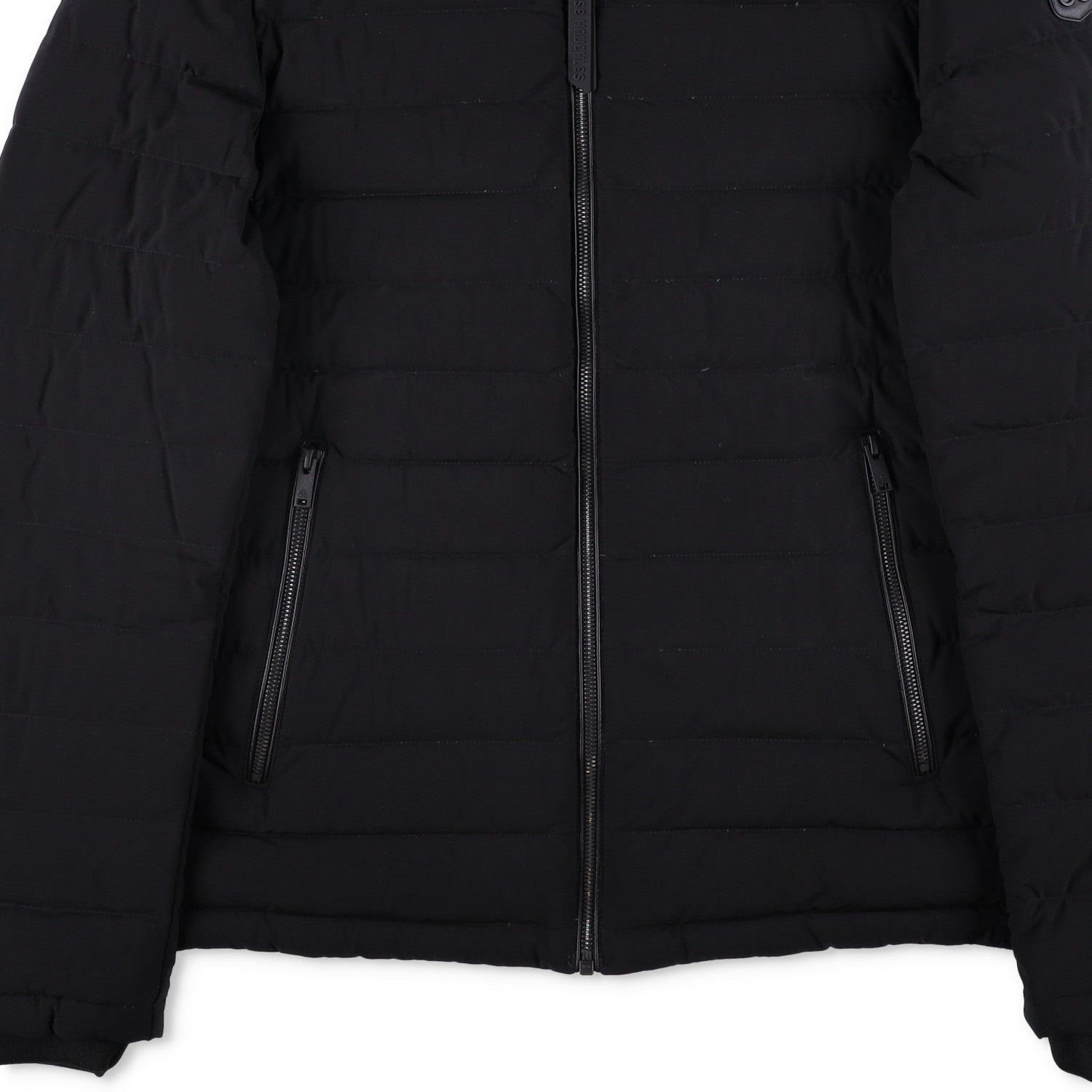 MOOSE KNUCKLES Mens Black Puffer Jacket Size Small Nylon RRP800 — View 3