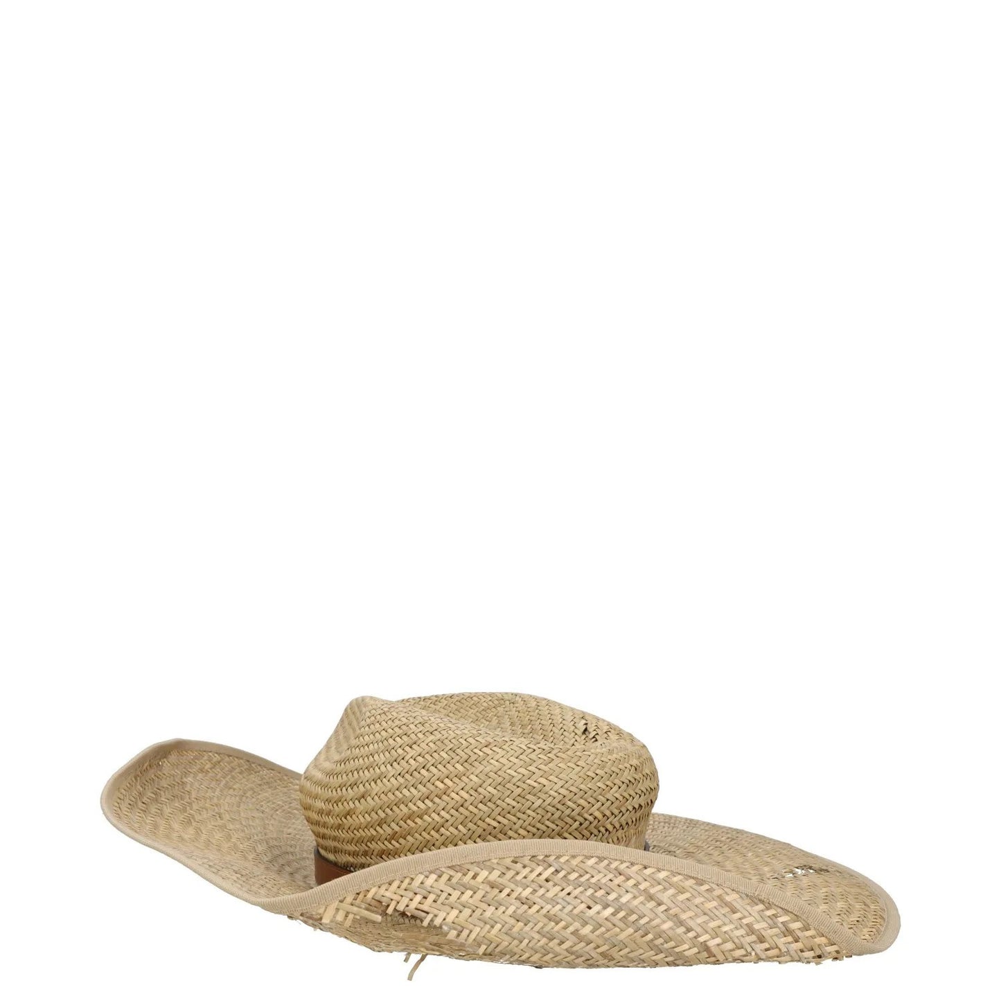 GUCCI Womens Straw Mora Hat  Fedora Beige Neutrals Buckle Size M RRP 435 — View 4