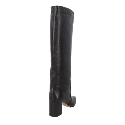 PARIS TEXAS Womens Anja 70mm High Block Heel Knee High Black EU 35.5 RRP 680 — View 6