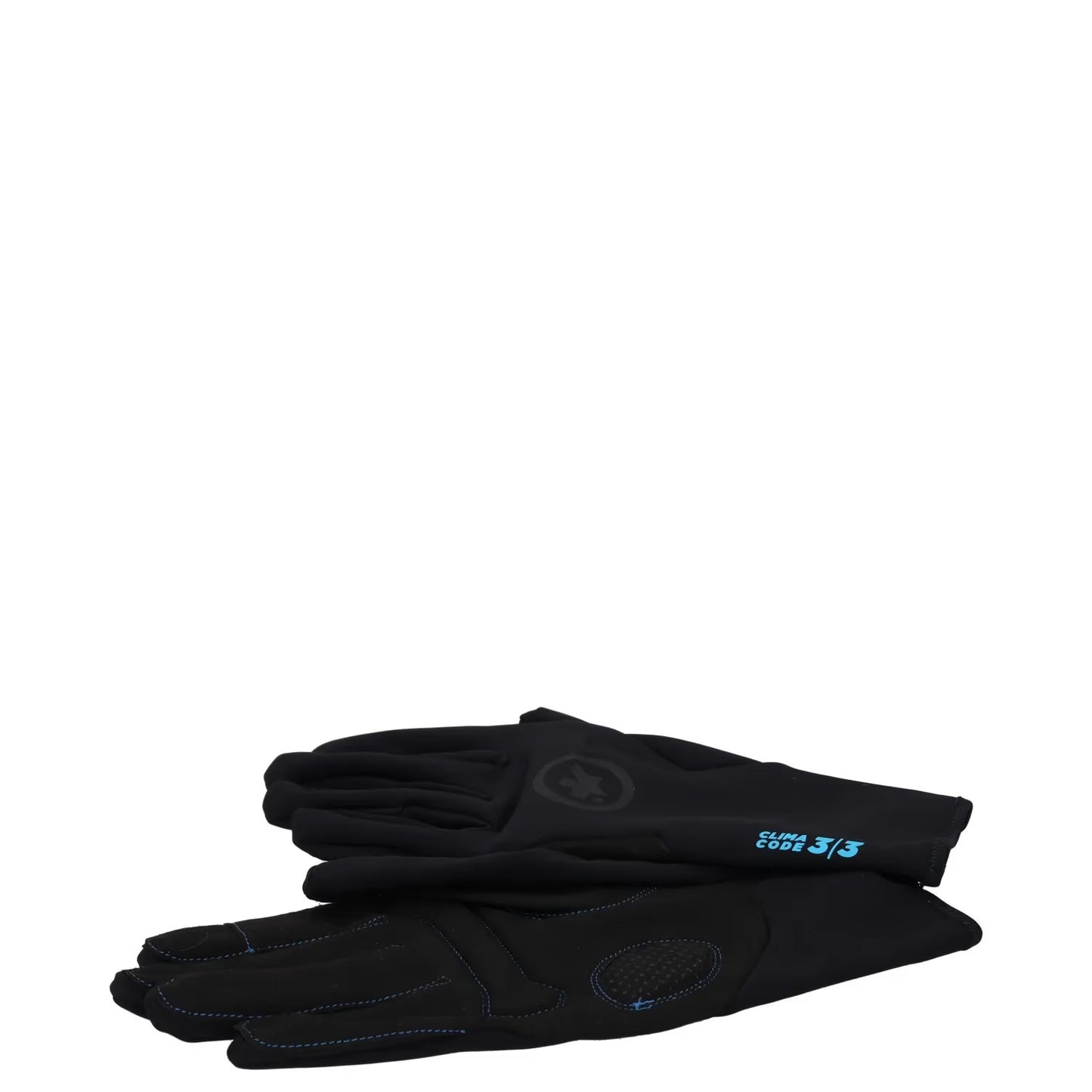 ASSOS Cycling Mens Black Series Gloves Silicone Grip Size S RRP 131 — View 3