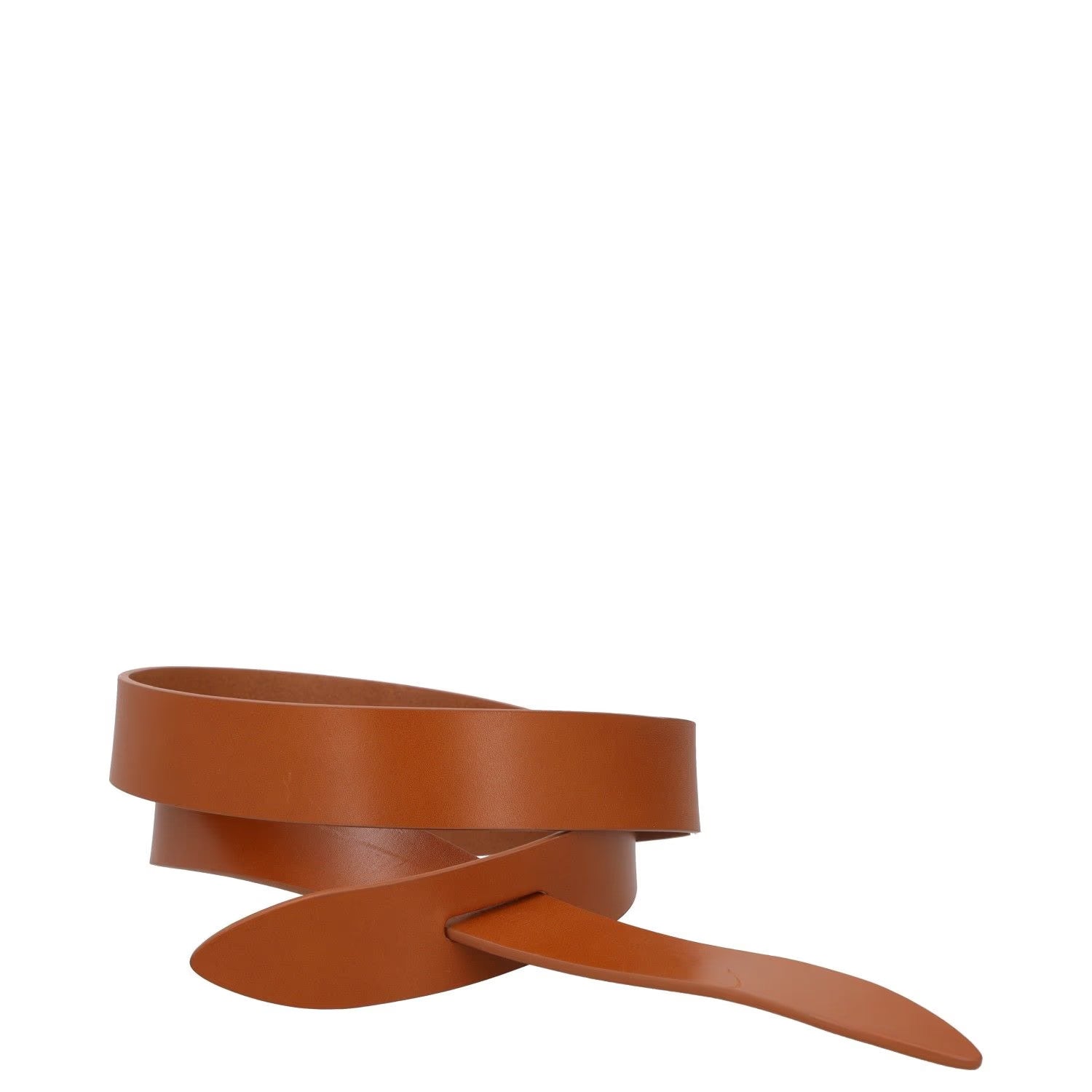 ISABEL MARANT Womens Belt Brown Leather Regular Width Modern Design M RRP 250