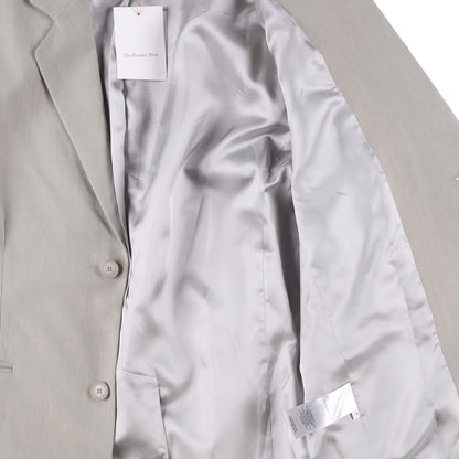 FRANKIE SHOP Womens Aiden Single Breasted Blazer Linen Sage Size S RRP 350 — View 9