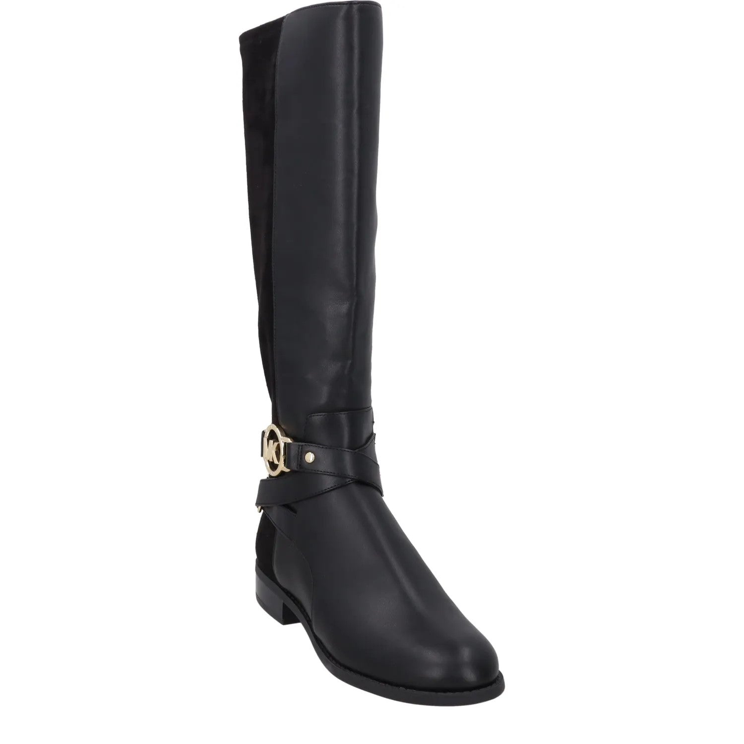 MICHAEL KORS Womens Rory Boots Black Comfort Zip Flat Heel Size UK 4 RRP 345 — View 2