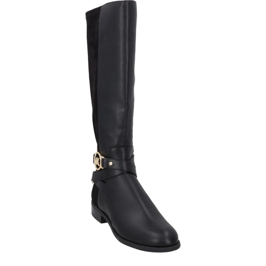 MICHAEL KORS Womens Rory Boots Black Comfort Zip Flat Heel Size UK 4 RRP 345 — View 2