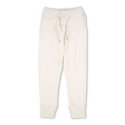 JIL SANDER Womens Sweatpants Ivory Relaxed Fit Drawstring Cotton Size XS RRP 240