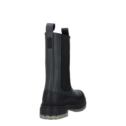 HAVVA MUSTAFA Womens Chelsea Platform High Boots Green Leather UK 5 RRP 300 — View 6