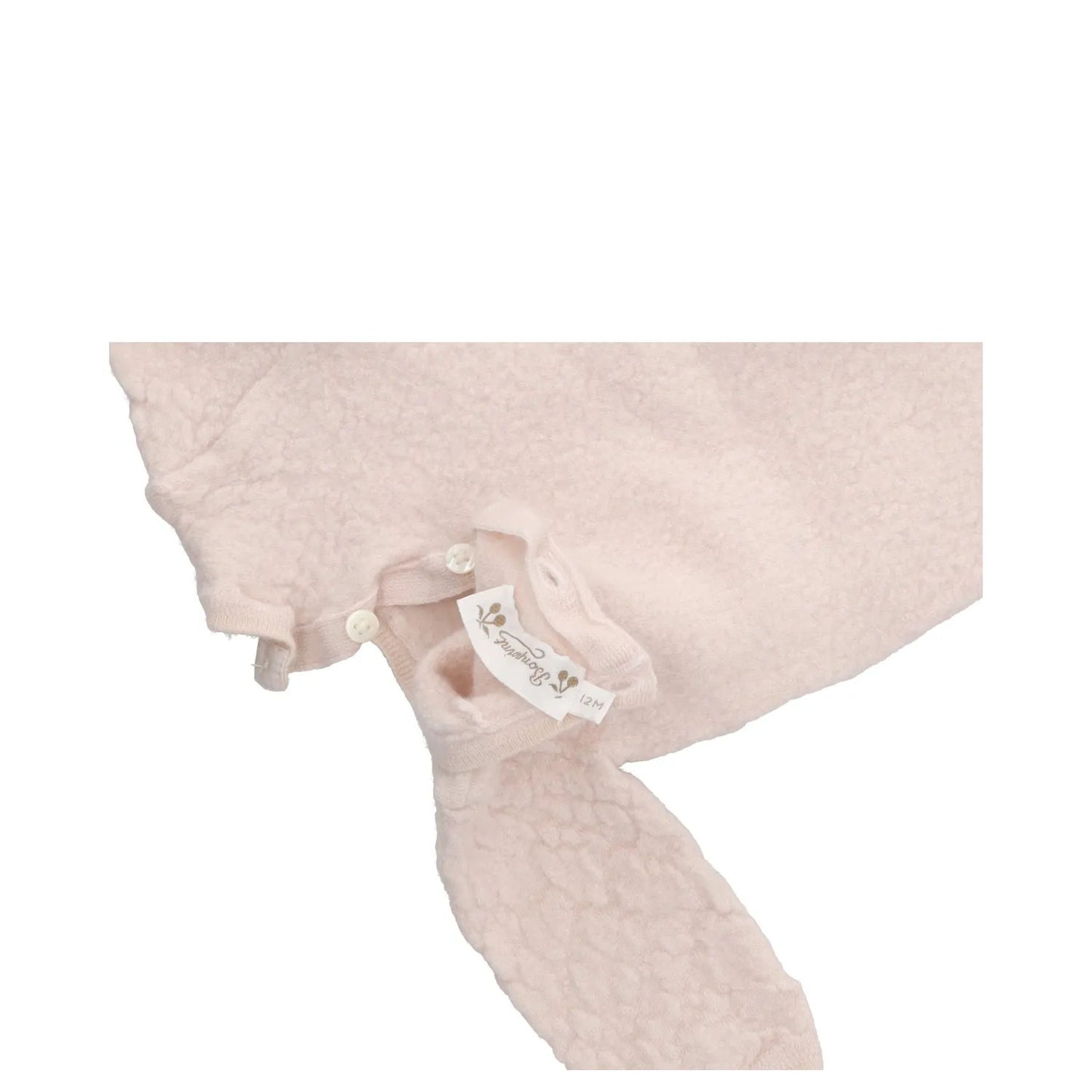 BONPOINT Baby Girl Combinaison Tilouana Romper Pink One-Piece 12 Months RRP 146 — View 4