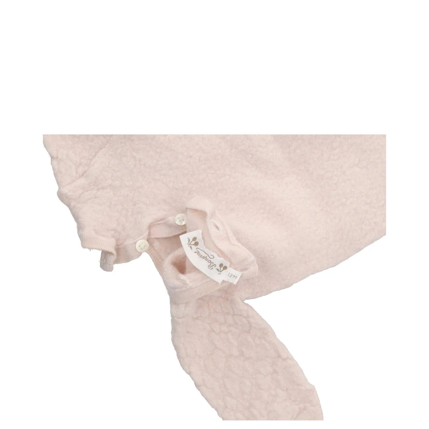 BONPOINT Baby Girl Combinaison Tilouana Romper Pink One-Piece 12 Months RRP 146 — View 4
