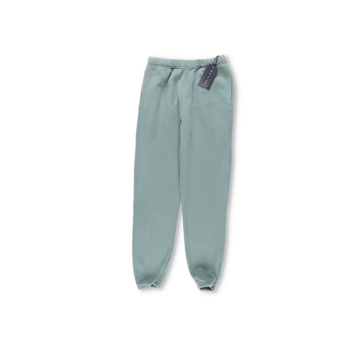 LES TIEN Mens Joggers Relaxed Fit Cotton Grey Elastic Waist Size XS RRP200 — View 5