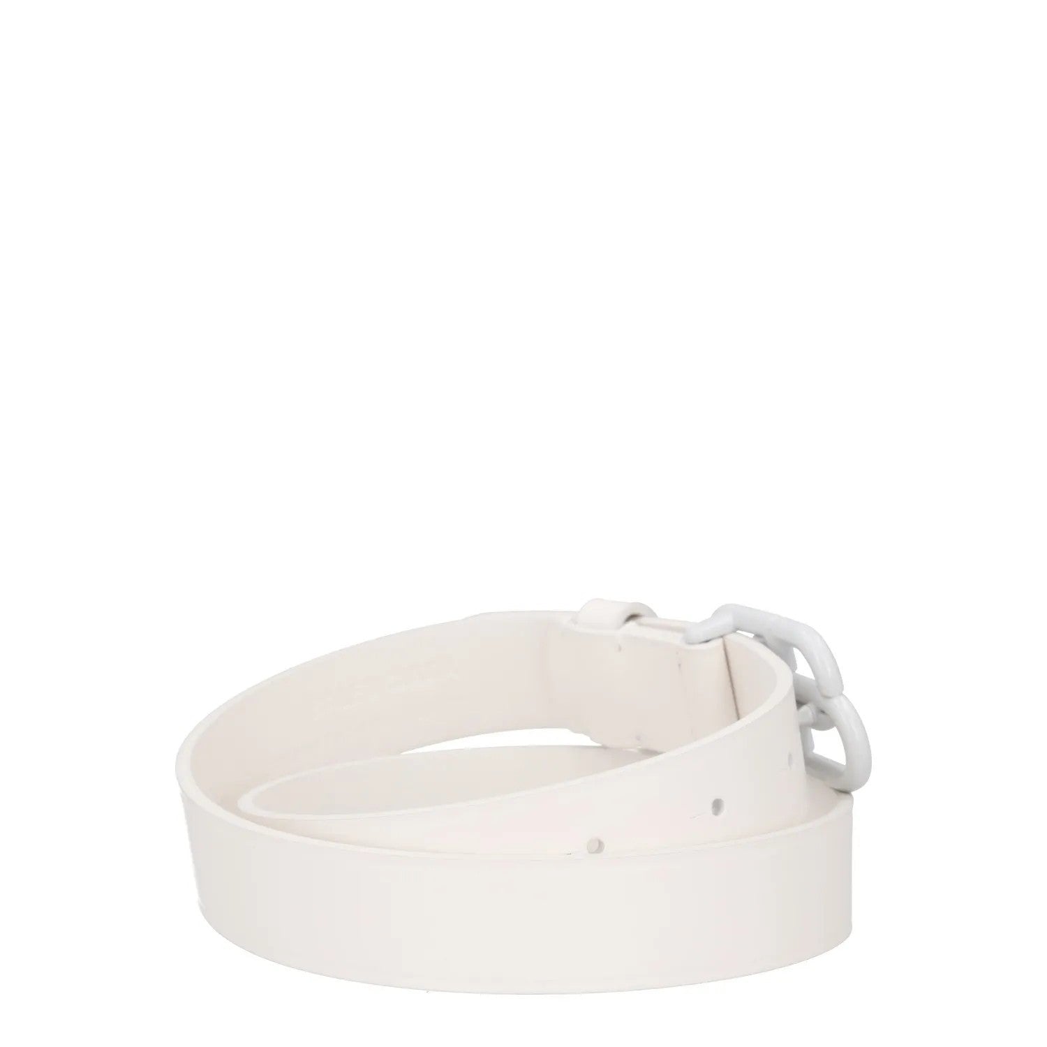 BALENCIAGA Womens Belt White Leather White Buckle Regular Width Size 75 RRP 360 — View 5