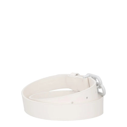 BALENCIAGA Womens Belt White Leather White Buckle Regular Width Size 75 RRP 360 — View 5