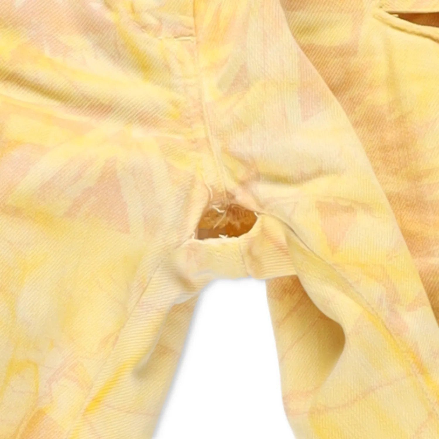 BALMAIN Womens Skinny Jeans Cotton Blend Yellow Back To Front Size 38 RRP 650 — View 7