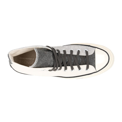 CONVERSE Chuck 70 Hi Turbulence Tofu Hi Top Grey UK 9 RRP 100 — View 7
