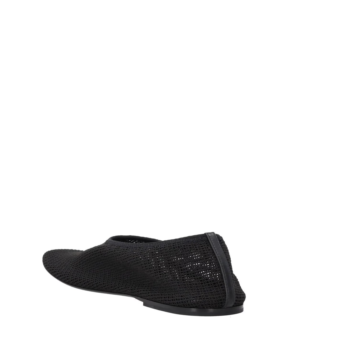 KHAITE Womens Marcy Mesh Ballet Flats Black Almond Toe Slip On UK 7 RRP 620 — View 5