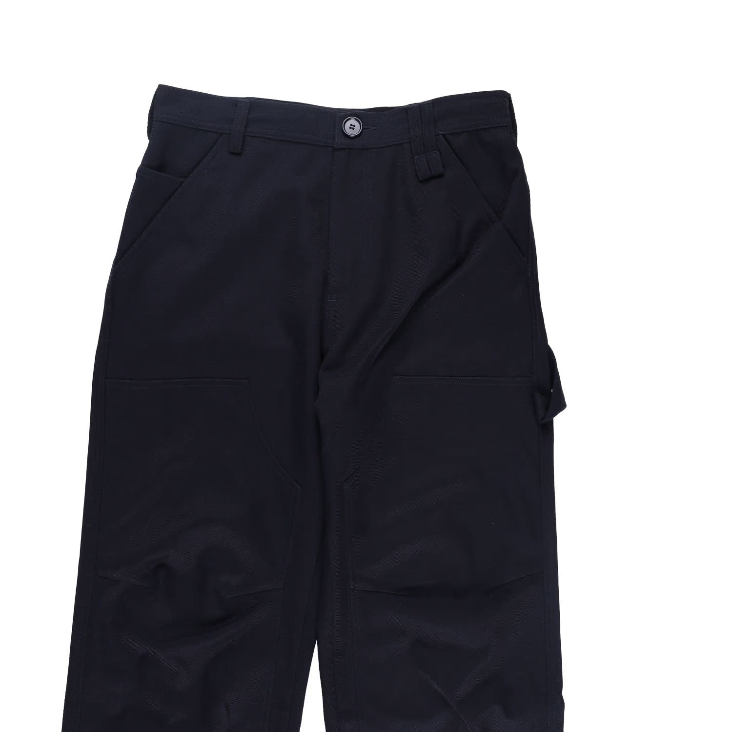 SIMONE ROCHA Mens Workwear Trousers Navy Blue Wide Leg Cargo Pocket S RRP 695 — View 5