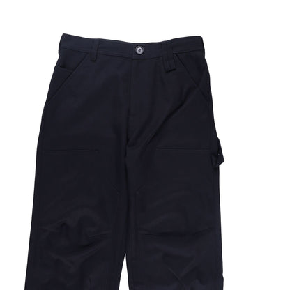 SIMONE ROCHA Mens Workwear Trousers Navy Blue Wide Leg Cargo Pocket S RRP 695 — View 5