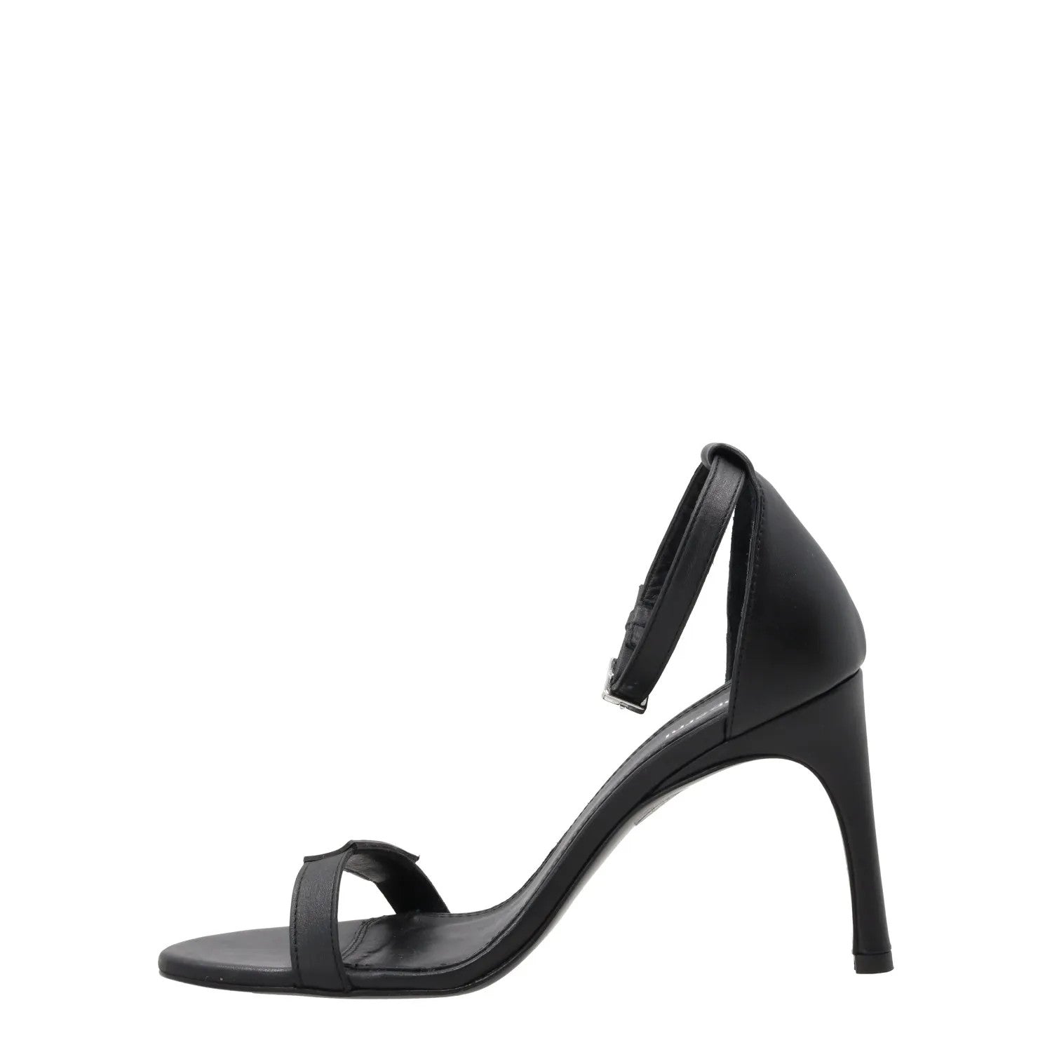 COPERNI Womens Skinny Strap Logo Sandals Leather Formal Heeled Black EU41 RRP450 — View 5