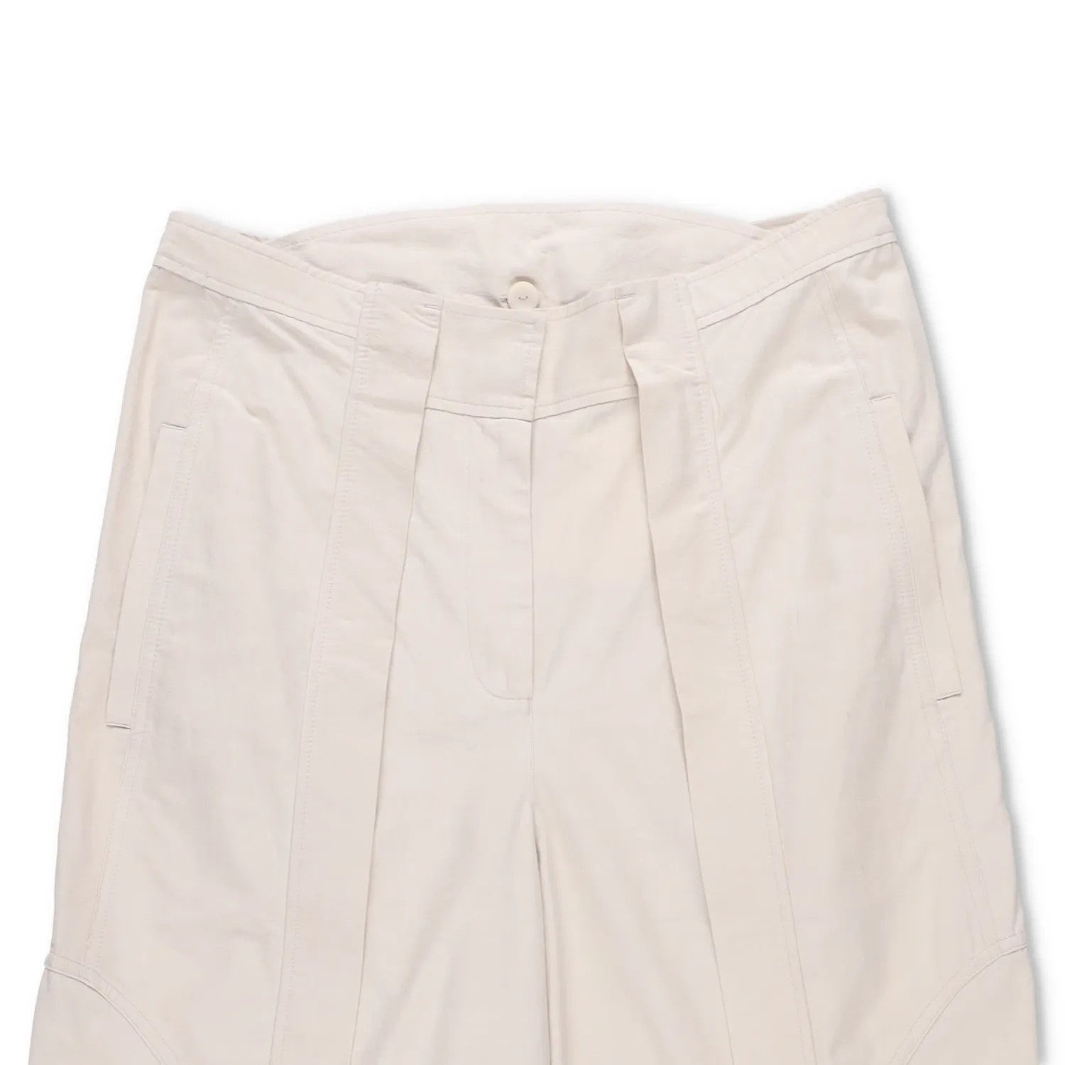 CHRISTOPHER ESBER Womens Cocosolo Trousers Putty Slim Leg Beige Size 10 RRP 540 — View 2