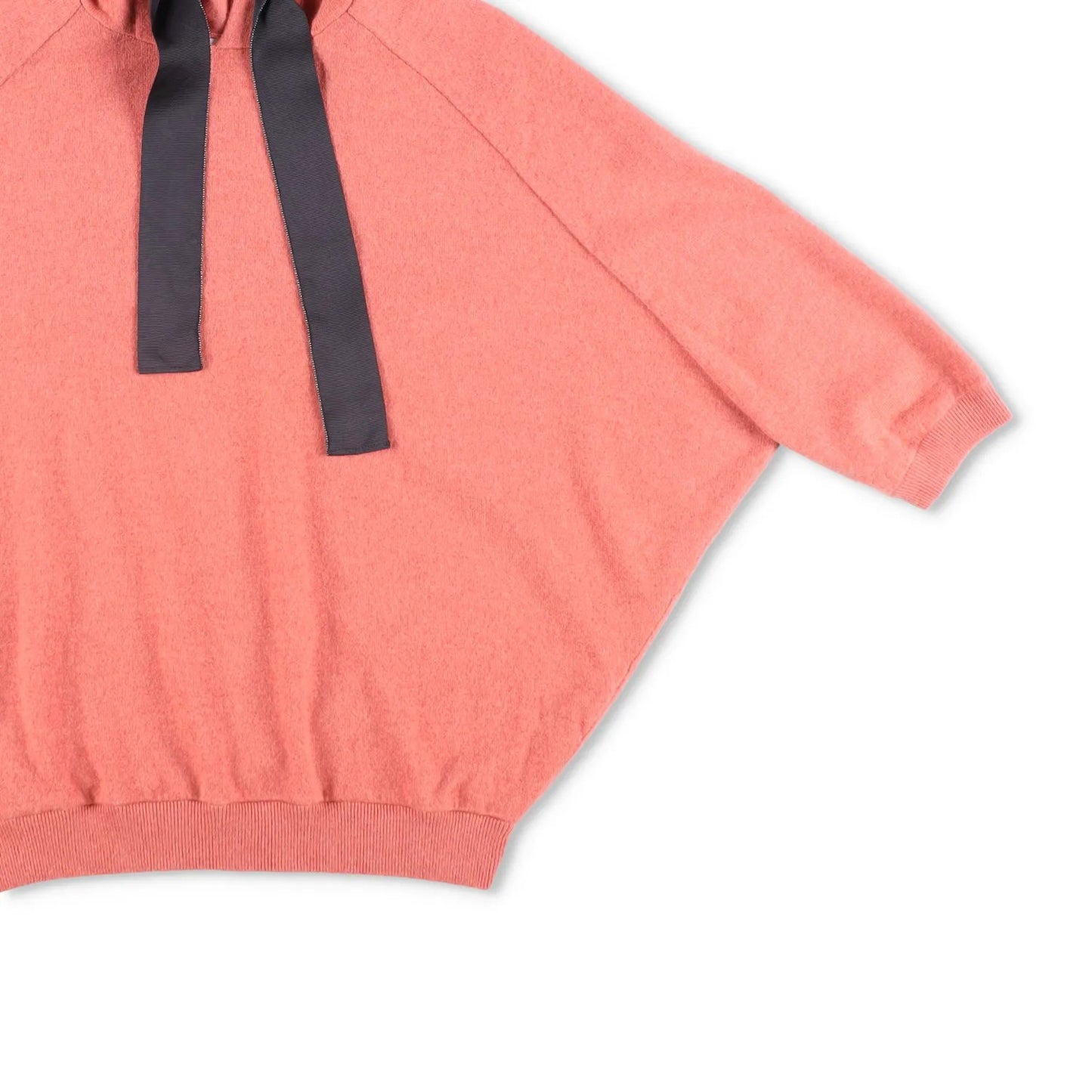 AMBUSH Womens Cropped Hoodie Pullover Pink Wide Drawstring Size S RRP 320 — View 4