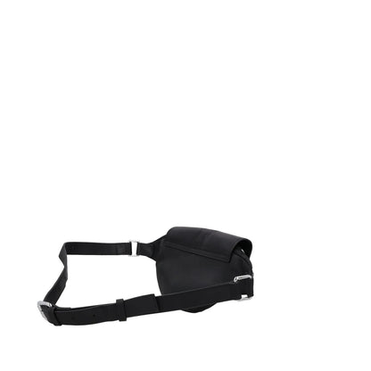 MYL BERLIN Womens Black Leather Waist Pack Flap Closure Adjustable S RRP 125 — View 6