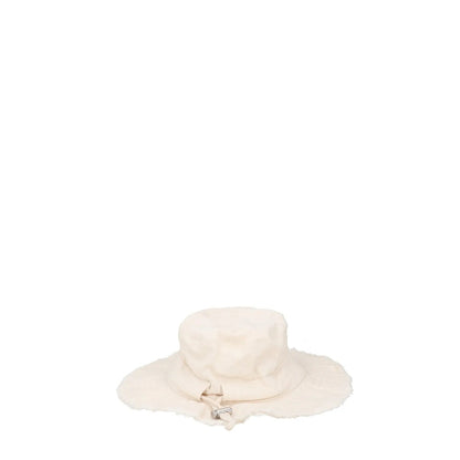 JACQUEMUS Unisex Jacqu Le Bob Artichaut Hat Neutrals Logo Strap Size 60 RRP 125 — View 5