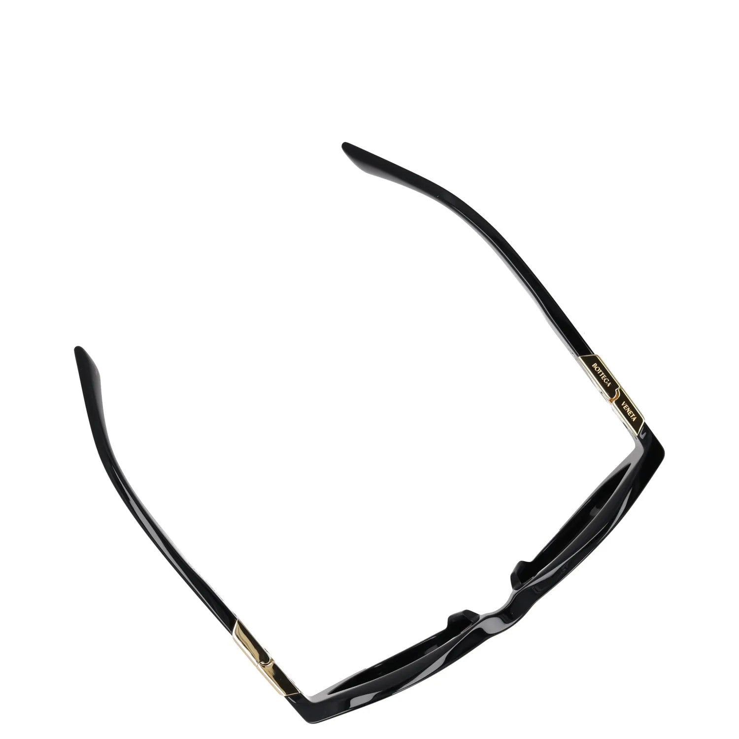 BOTTEGA VENETA Womens Sunglasses Geometric Black Acrylic Tinted Lenses OS RRP385 — View 7