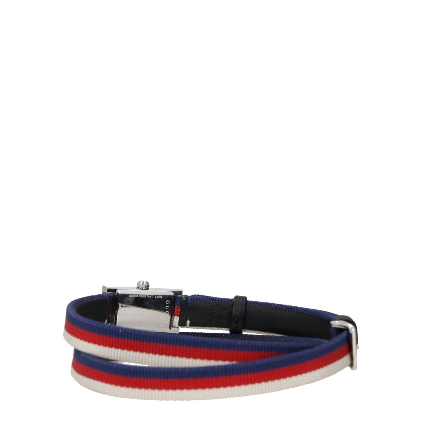 GUCCI Ladies YA147502 G-Frame Quartz Watch Material Strap Multicoloured RRP665 — View 5