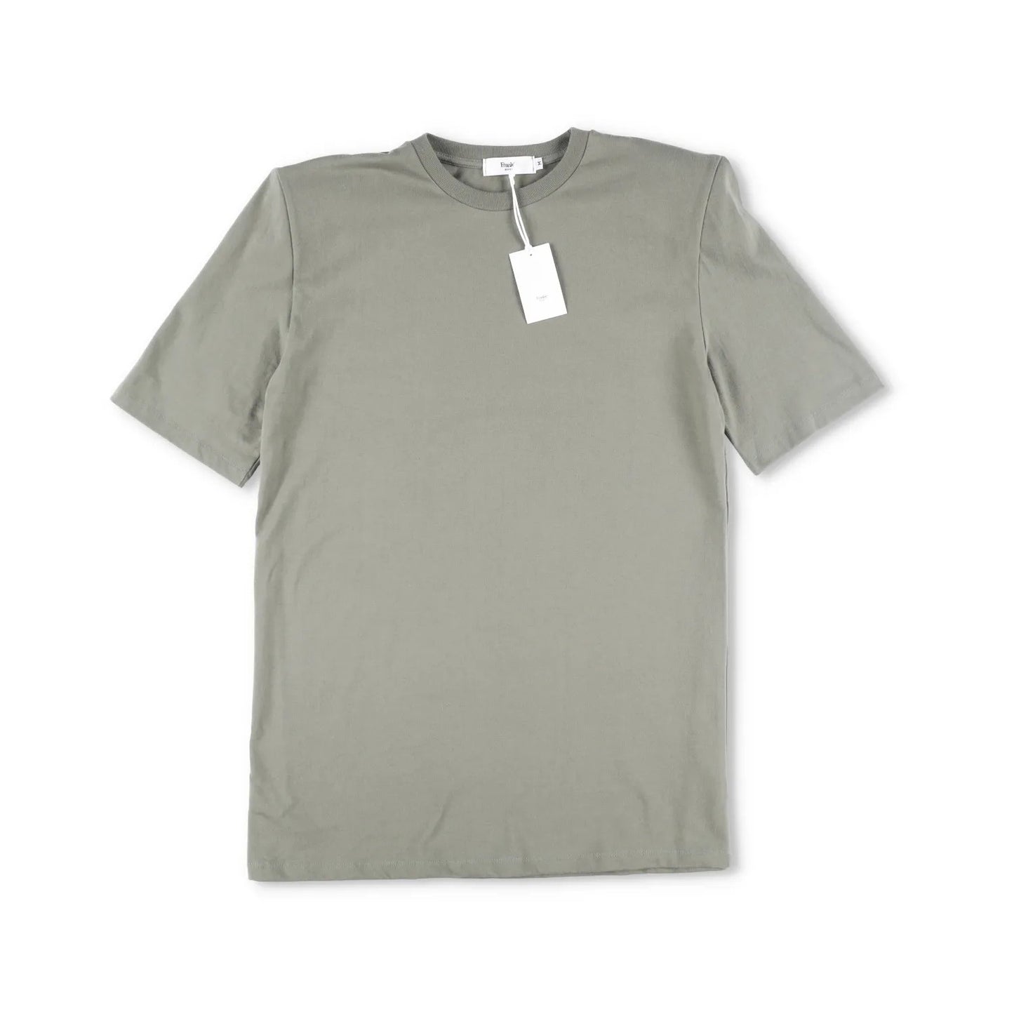 FRANKIE SHOP Mens T-Shirt Grey Crew Neck Short Sleeve Cotton Size M RRP 125 — View 5