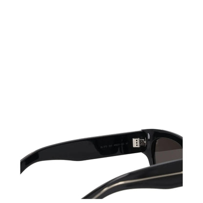 SAINT LAURENT Womens Square Sunglasses Black Acrylic Tinted Lens One Size RRP250 — View 8
