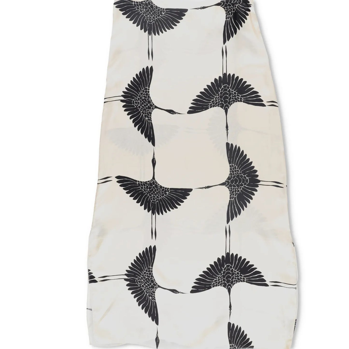 KHAITE Womens Strappy Crane Print Midi Dress Multicoloured Sleeveless 8 RRP 1130 — View 5