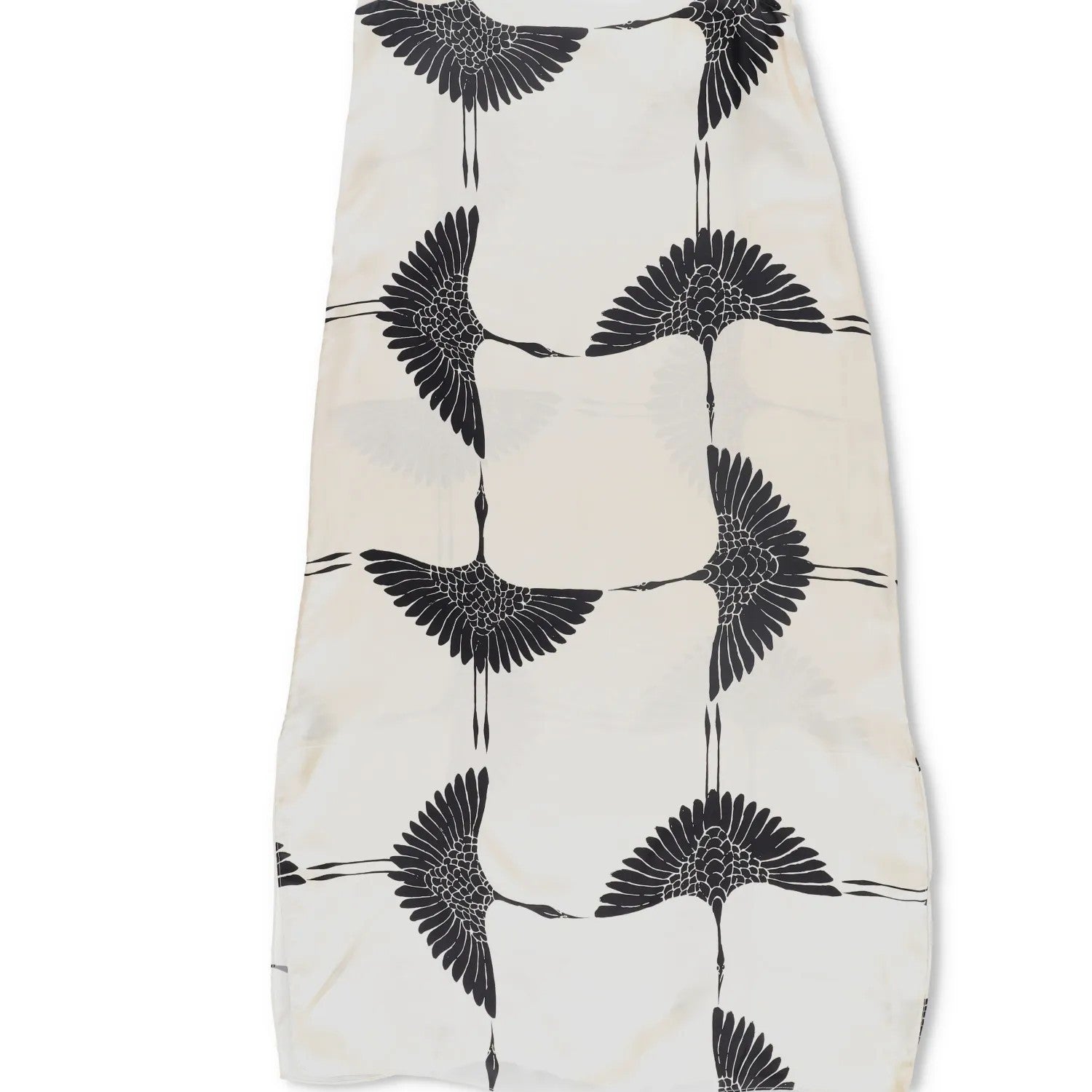KHAITE Womens Strappy Crane Print Midi Dress Multicoloured Sleeveless 8 RRP 1130 — View 5