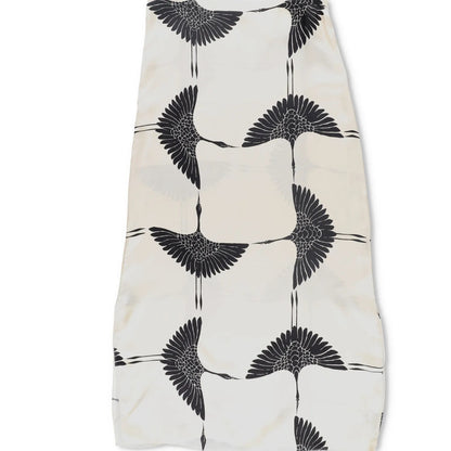 KHAITE Womens Strappy Crane Print Midi Dress Multicoloured Sleeveless 8 RRP 1130 — View 5