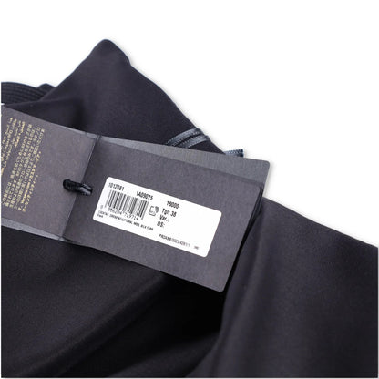VERSACE Womens Midi Dress Pleated High Rise Wide Leg Silk Black 38 RRP 3520 — View 11