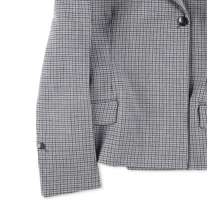 SALVATORE FERRAGAMO Womens Blazer Jacket Collare Pockets Grey 40 RRP 2635 — View 3