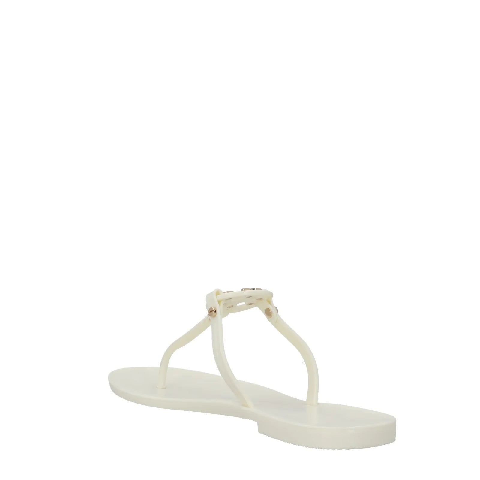 TORY BURCH Womens Mini Miller White Thong Sandal Studded Slip On US 7 RRP 95 — View 5