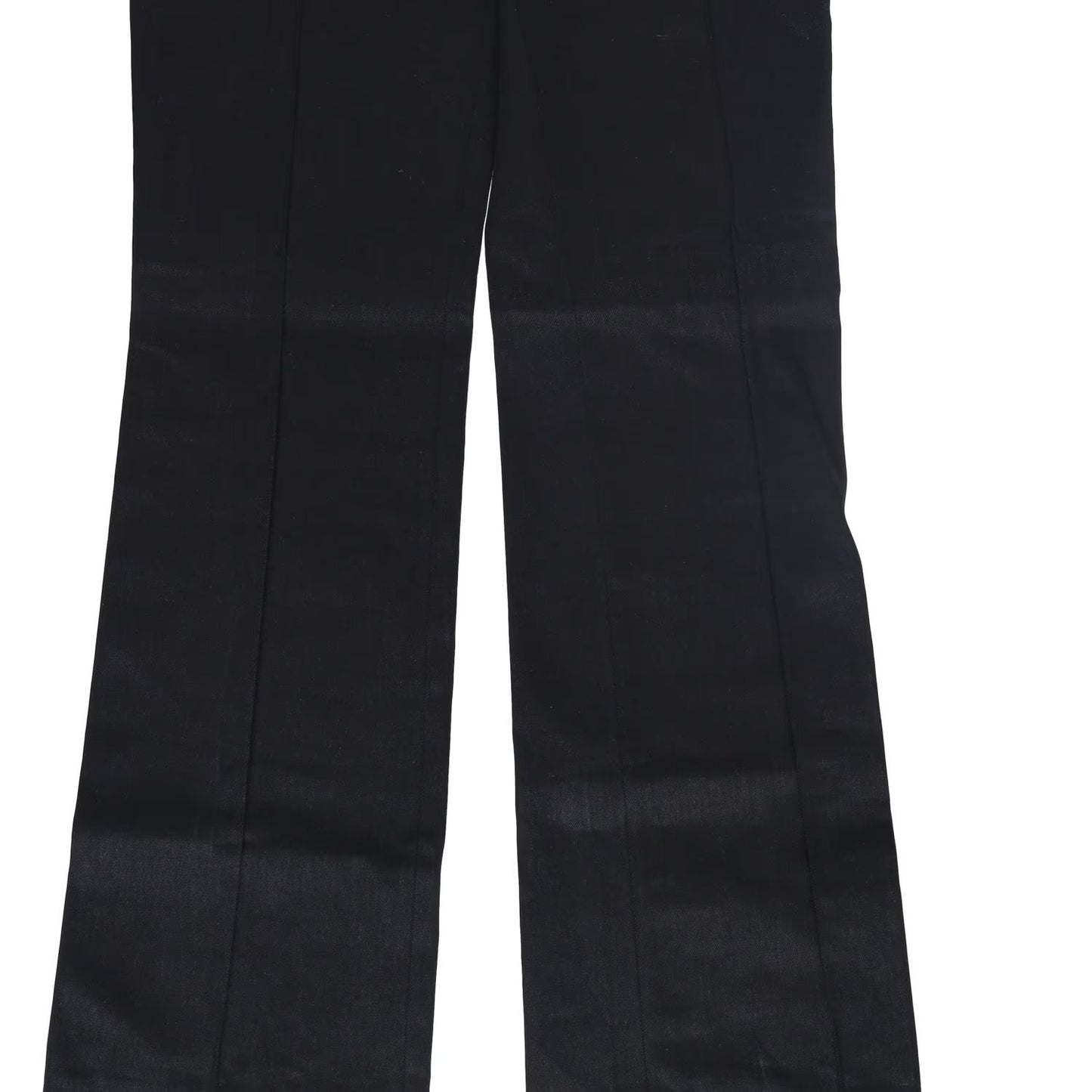 SAINT LAURENT Womens Jeans Straight Leg High Waist Denim Black 40 RRP 660 — View 4
